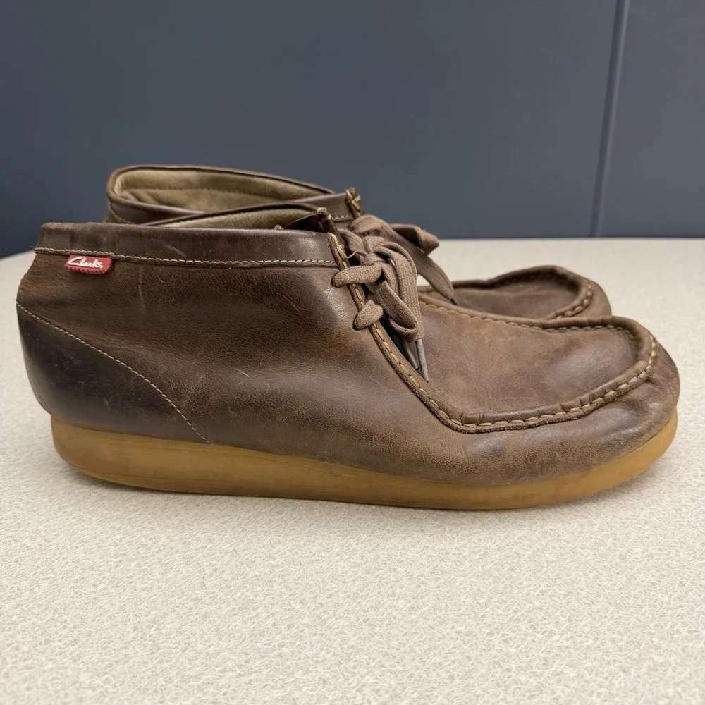 Clark's Mens Clarks Wallabee EVO Chukka Boot - Beeswax Size US Men 13 EU 47